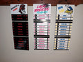 Custom magnetic dugout lineup boards