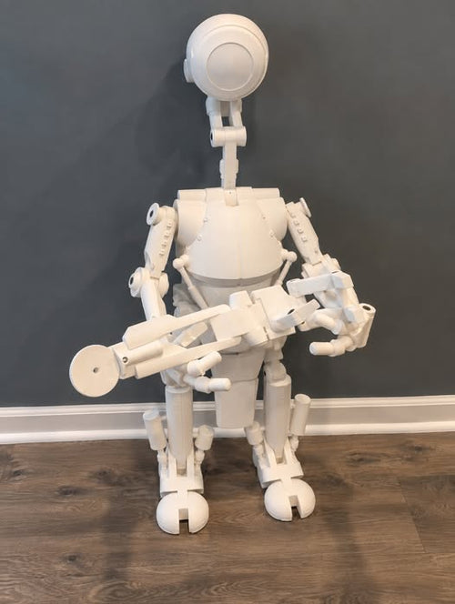 Raw articulated worker droid